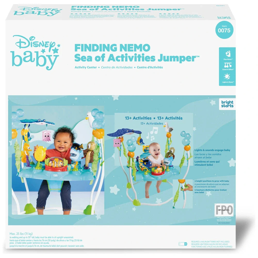 Disney Baby Finding Nemo Sea of Activities Jumper | 360° Activity Centre for Babies