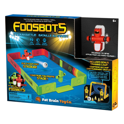 Foosbots Stadium Battle | Ultimate Robot Football Arena Playset for Kids