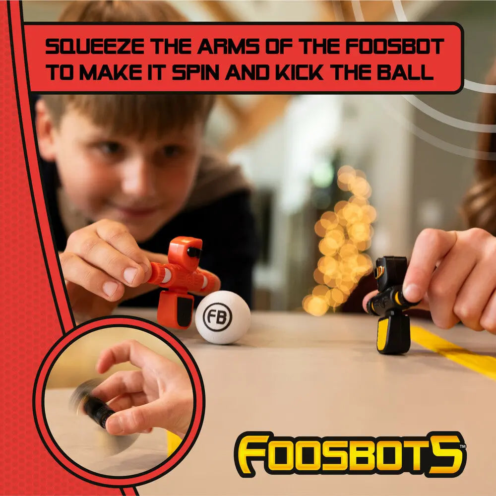 Foosbots 2 Pack | Battling Action Robots for Kids – Motion & Kick-Control Play