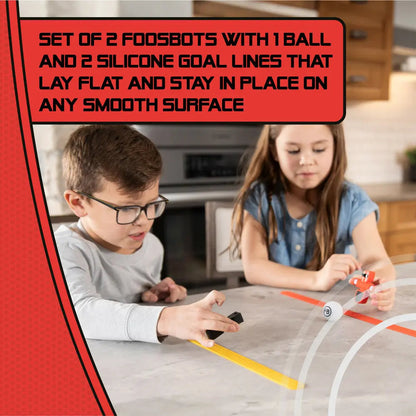 Foosbots 2 Pack | Battling Action Robots for Kids – Motion & Kick-Control Play
