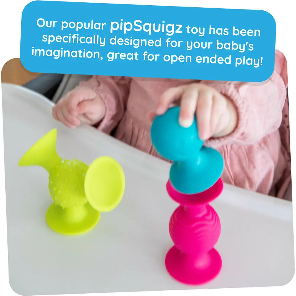 Little Brainies – PipSquigz | Suction Sensory Rattle Toys for Babies & Toddlers