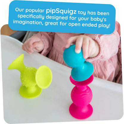 Little Brainies – PipSquigz | Suction Sensory Rattle Toys for Babies & Toddlers