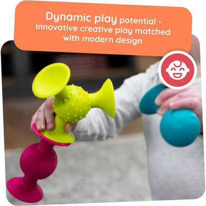 Little Brainies – PipSquigz | Suction Sensory Rattle Toys for Babies & Toddlers